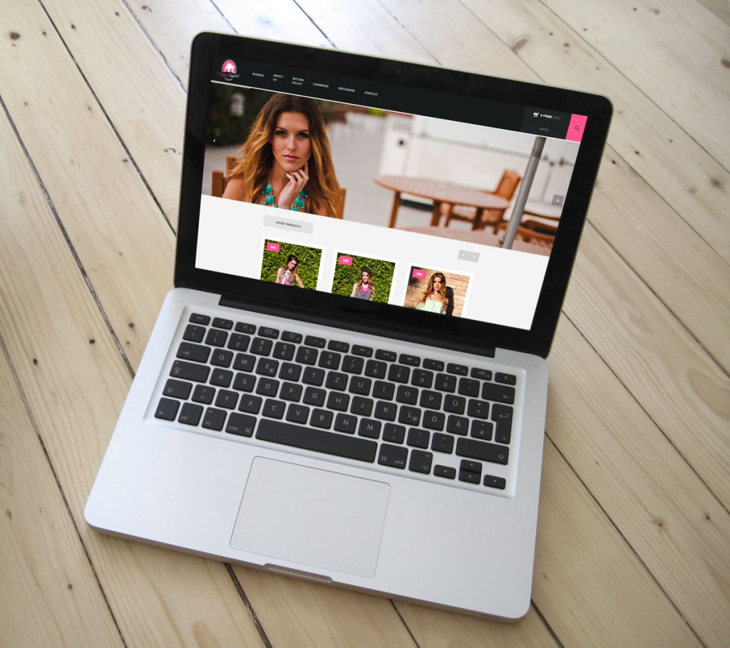 Hush Apparel (site) Logo Coast